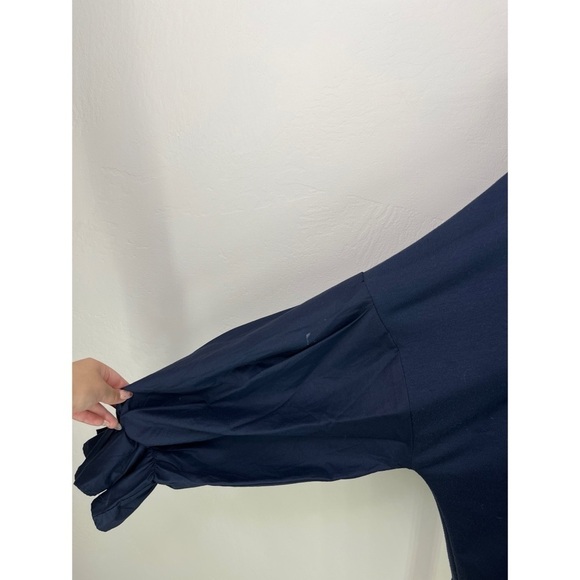 Eloquii Flounce Sleeve Sweatshirt - Picture 4 of 11